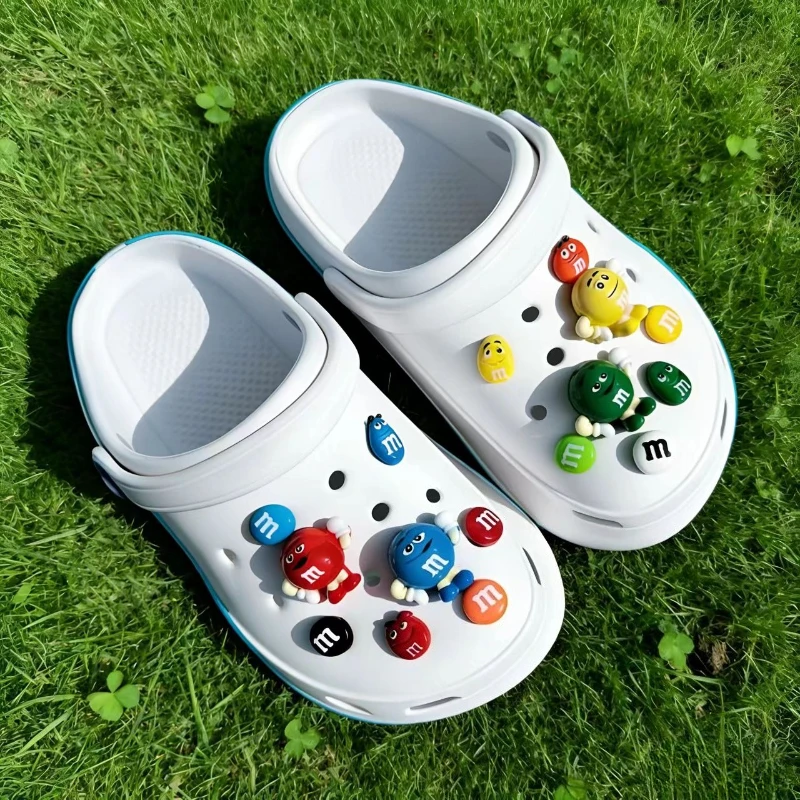 New Whole Set Hot Sale DIY Hole Shoes Charms for Cute Cartoon Handmade Charms Designer Quality Garden Shoe Decoration Girl Gift image 5