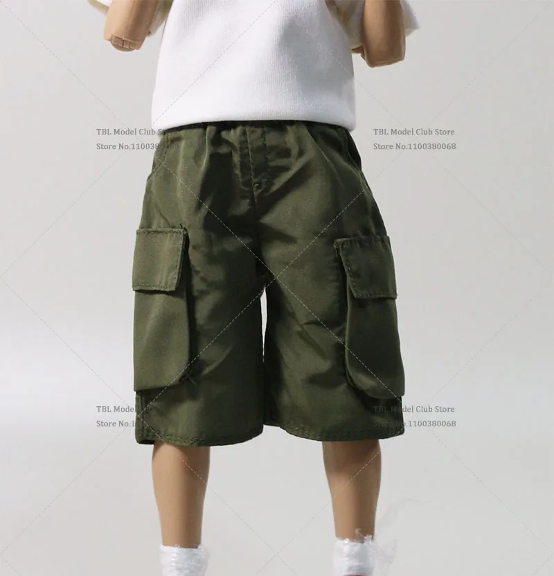 

В наличии DMTOYS масштаб 1/6, модные базовые универсальные повседневные спортивные шорты-карго с большим карманом для 12-дюймовой экшн-фигурки, модель игрушки