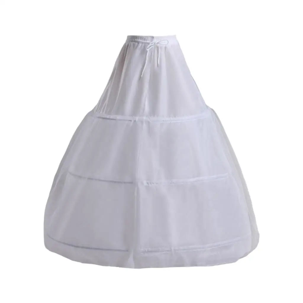 

Womens Tulle Petticoat Underskirt, Elastic Waistband Lolita Hoopless Petticoats,