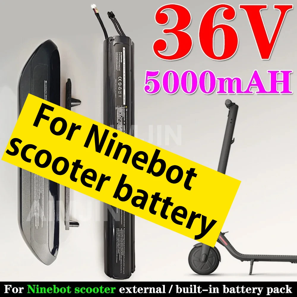 

36V 5200mah Lithium Battery pack For Xiaomi Segway Ninebot ES1 ES2 ES4 E22 External Battery With Bracket or Built-in