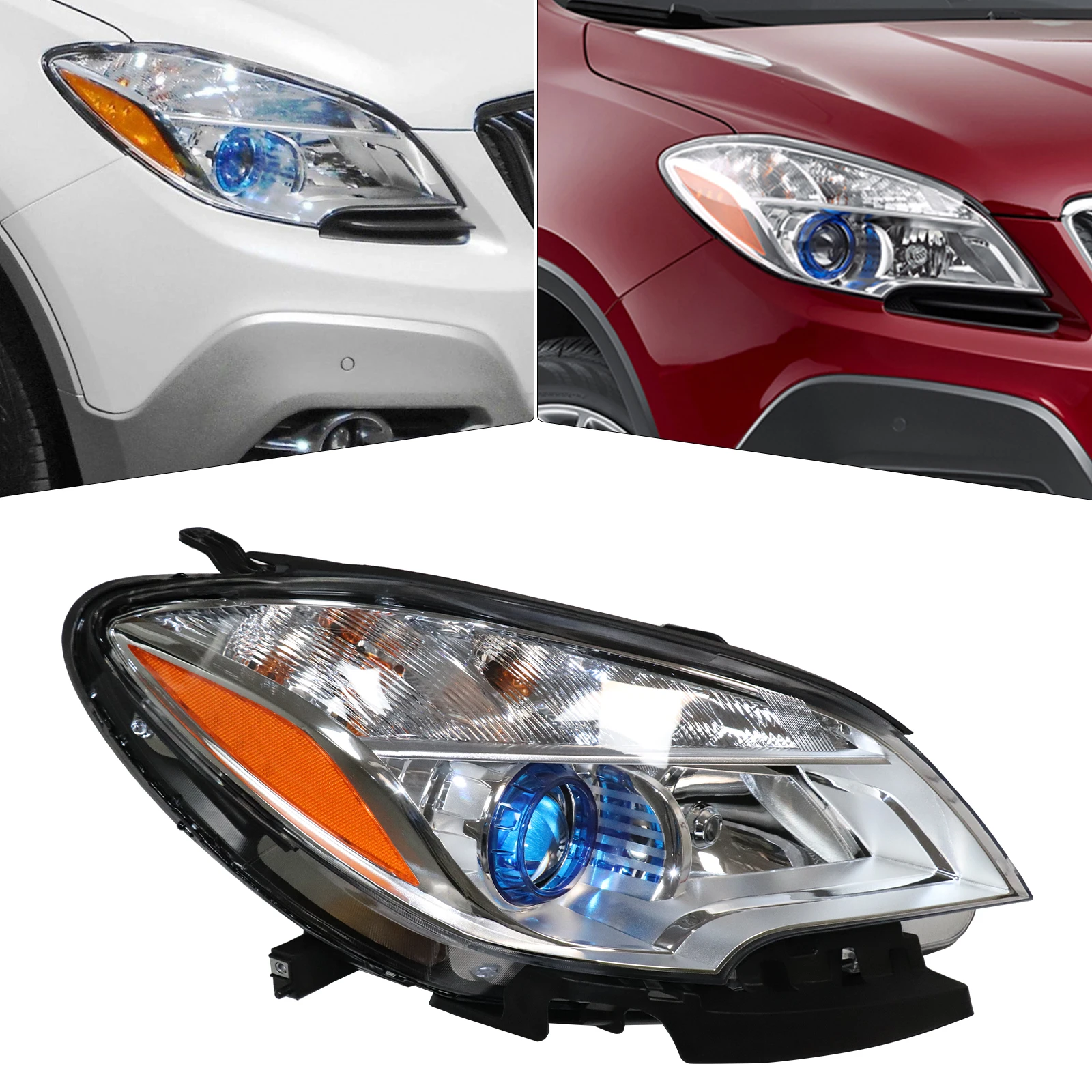 Faro alogeno faro luce passeggero lato destro per Buick Encore 2013-2016