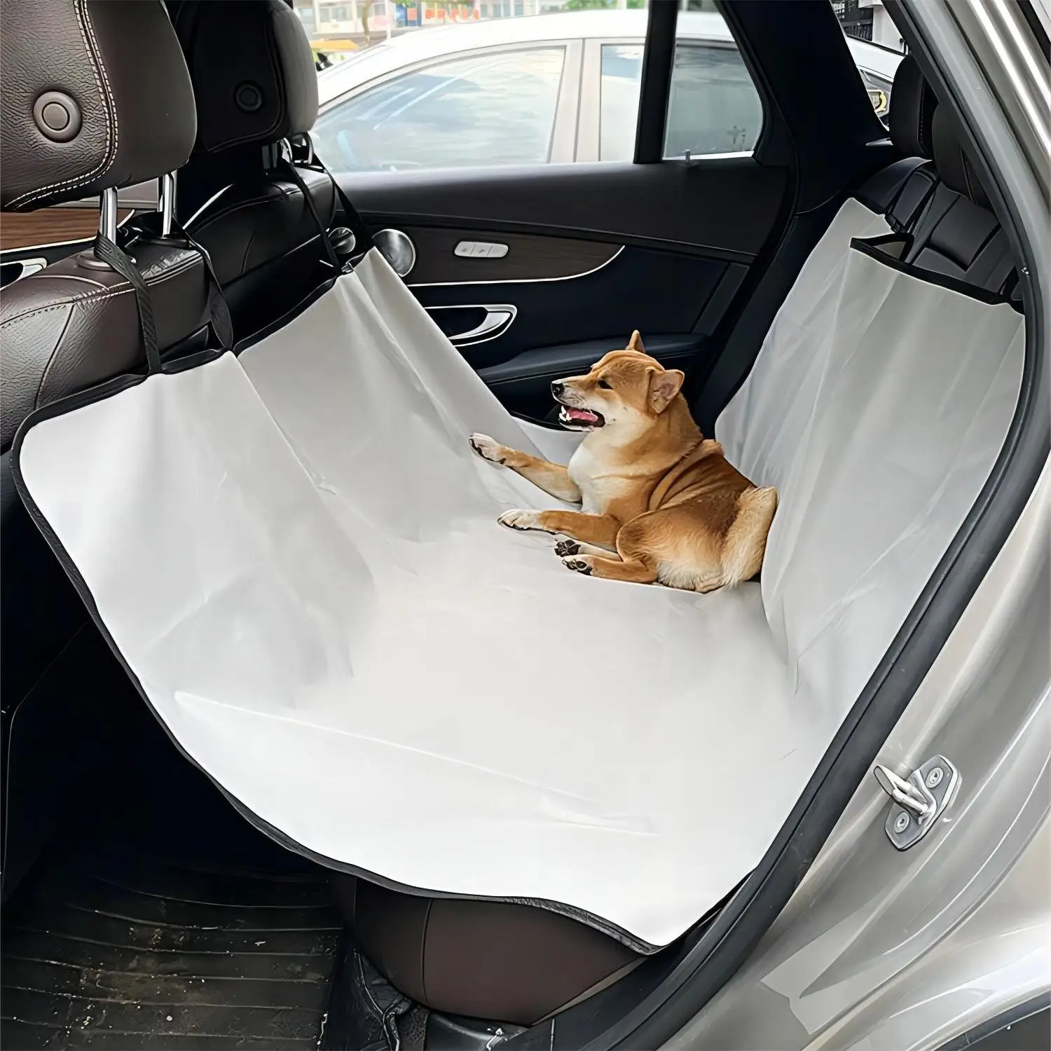 Pet Rear Seat Car Seat Cushion Trunk Integrated Waterproof One Layer Anti Urine Anti Dirt Scratch Easy Clean Foldable Camp Mat