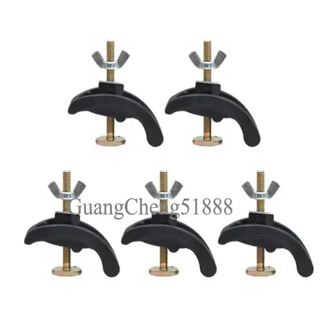 5 पीस सीएनसी मिलिंग एनग्रेविंग मशीन प्रेसिंग प्लेट क्लैंप फिक्सचर टी-स्लॉट पार्ट्स बेस्ट सेलिंग 6 best sales मिलिंग क्लैंप सेट - №3