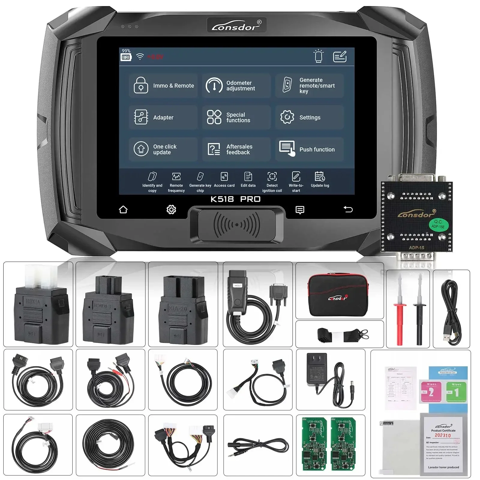 

2024 Lonsdor K518 Pro Full Configuration Global Version All in One Key Programmer with 2 Years Free Update