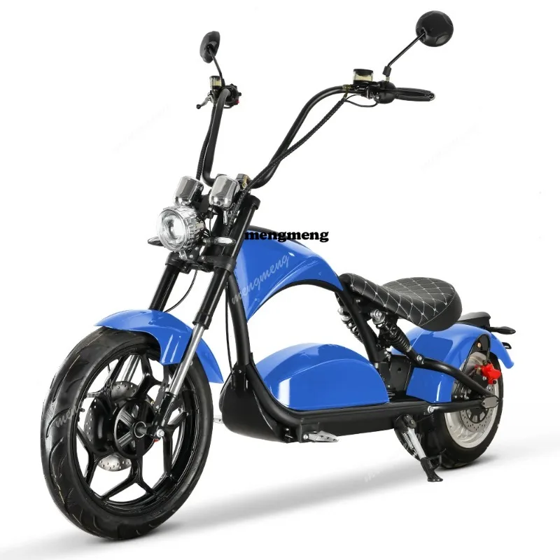 Hot selling 2000W Neutral Pro Electric New Design Fast Large Wheel Intelligent Electronic Two Wheel Motorcycle 2A Ch