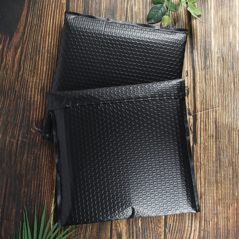 10pcs Black Bubble Envelope Bag Waterproof Foam Transport Express Bag Self Adhesive Packaging Sorting Bag - view 4