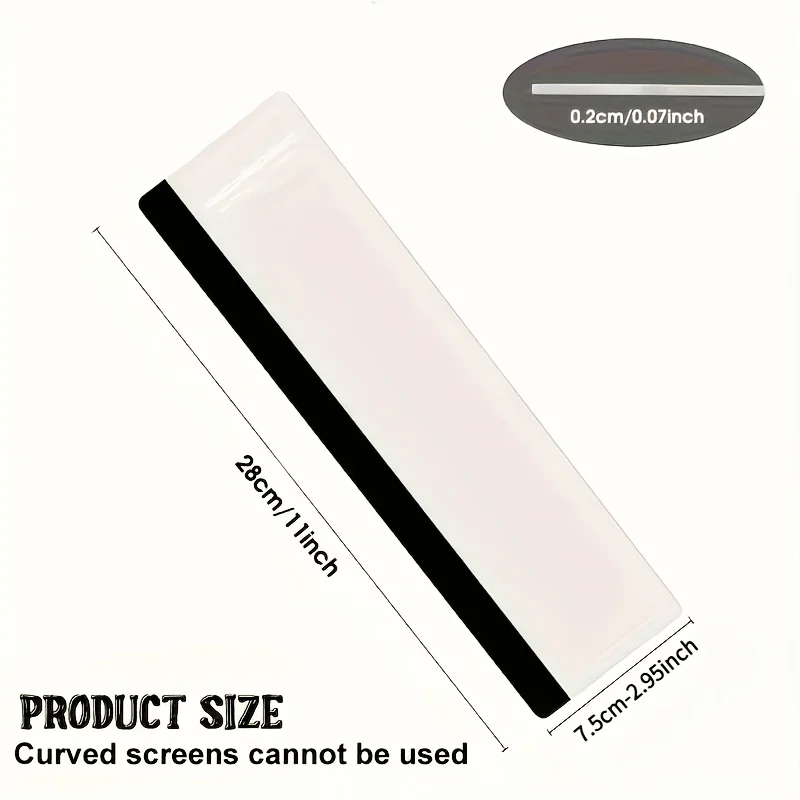 Computer Monitor Sticky Note Board Office Supplies Unisex Computer Notepad Clip Home Office Desk Decor