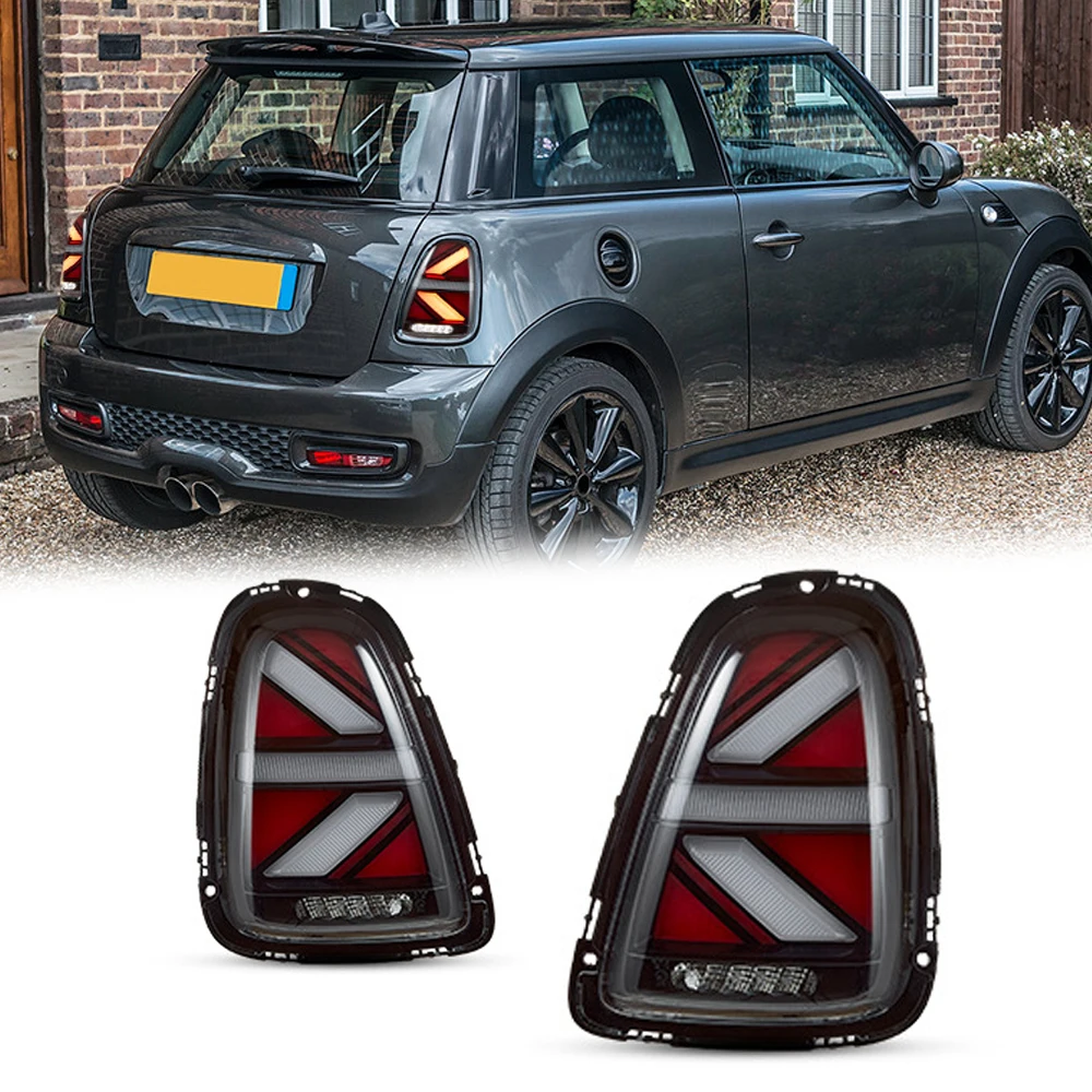 

LED Tail Lights For BMW Mini R55 R56 R57 R58 R59 07-13 New Style Full Led DRL Car Taillights Assembly Signal Accessories