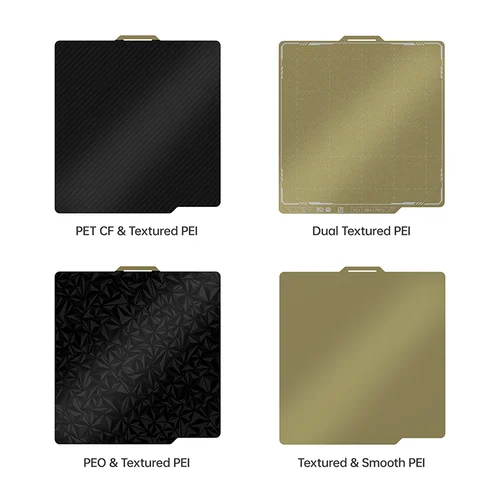 Imagen 2 del producto Placa de construcción BIGTREETECH Panda 256MM 180MM doble cara texturizada y suave PEI PET PEO para Bambu Lab P1P P1S X1 A1 impresora 3D HeatBed