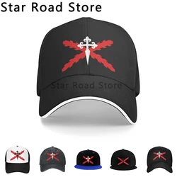 Spanish Empire Baseball Caps Spain Hats Imperio Travel Burgundy Hispanic Catholic Monarchy Cross Flags hat Men Male Trucker Cap