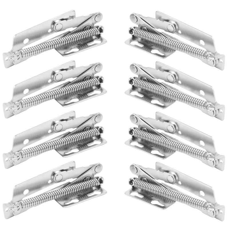 

LJL-8X 80 Degree Sprung Hinges Cabinet Door Lift Up Stay Flap Top Support Cupboard Kitchen