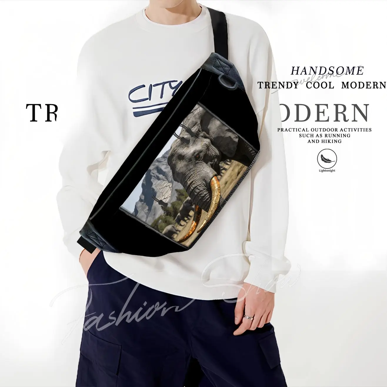 

Поясная сумка на заказ, черная, сумка через плечо, фотографии загрузки, настройка с фотографиями вам, друзьями, семьей или домашними животными, на память, подарок