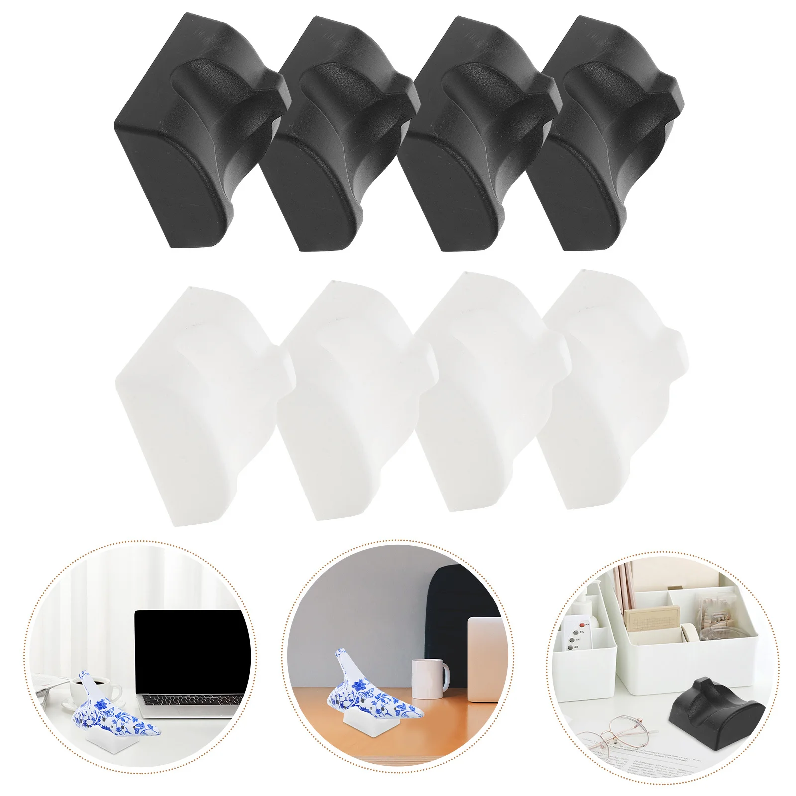 

8Pcs Ocarina Stand Resin Holder Stable Display Portable Musical Instrument Support Desktop Accessory for 6 Hole 12 Hole
