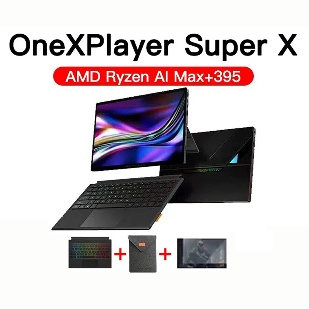 2026 newest OneXPlayer Super X AMD Ryzen AI 9 MAX+ 395 2.8K 14
