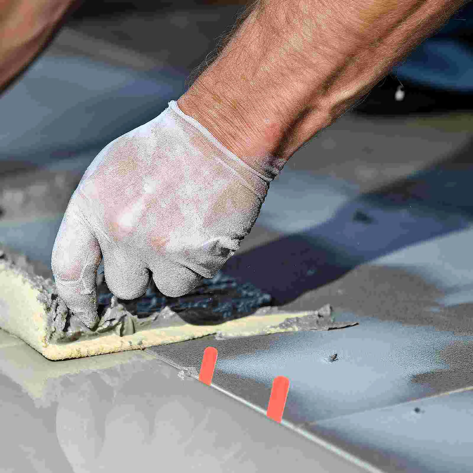 100 Uds. Insertos de azulejos, azulejos de cubierta, cuñas de lechada, espaciadores, herramientas para azulejos, nivelación de juntas pequeñas,