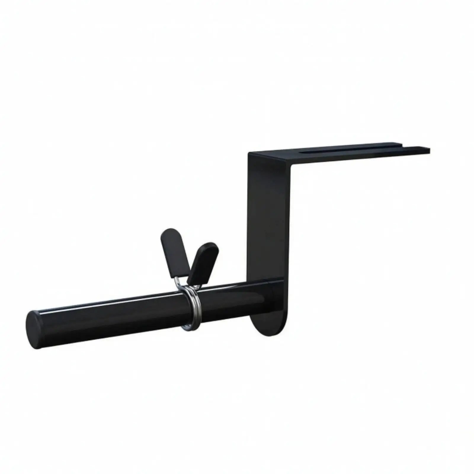Weight Plate Storage Rack for Cable Machine Steel Loading Bar Adapter 130mm Support Section with 28mm Mounting Slot for Gym