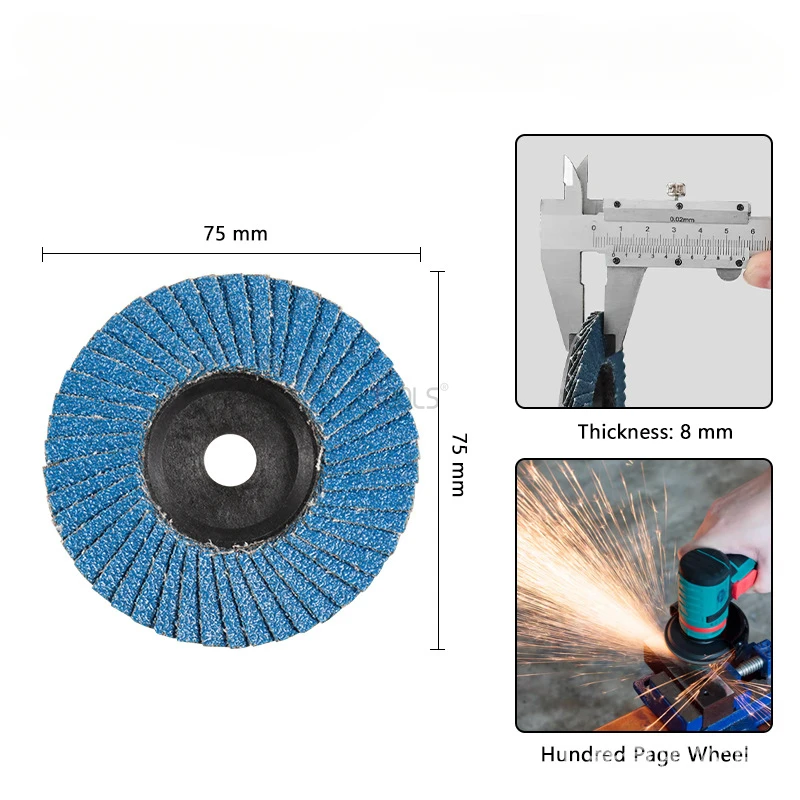 3-inch 75mm Angle Grinder Cutting Blade Suitable for Grinding Wheels Wood Glass Tiles Stone Materials Polishing Tool Accessories