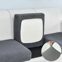 Funda de sofá Jacquard, funda de sofá elástica ajustable de lujo para sala de estar, funda de asiento de sofá 1, 2, 3 y 4 plazas, conjunto completo en forma de L