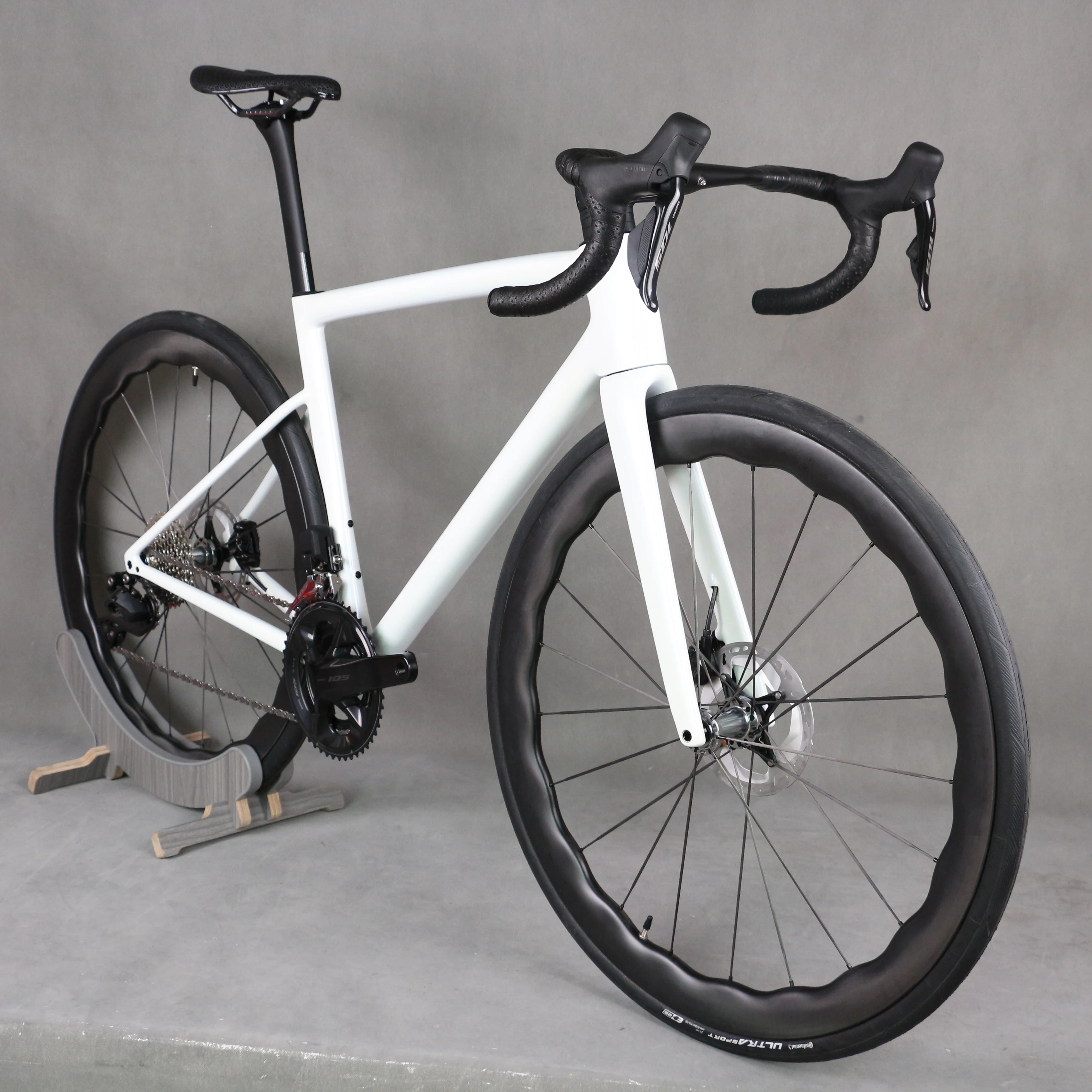 7.2KG full bike  R7170 chameleon white color   Full Internal Cable Disc Road bike TT-X68 Ultegra Di2 Groupset  Complete Bicycle