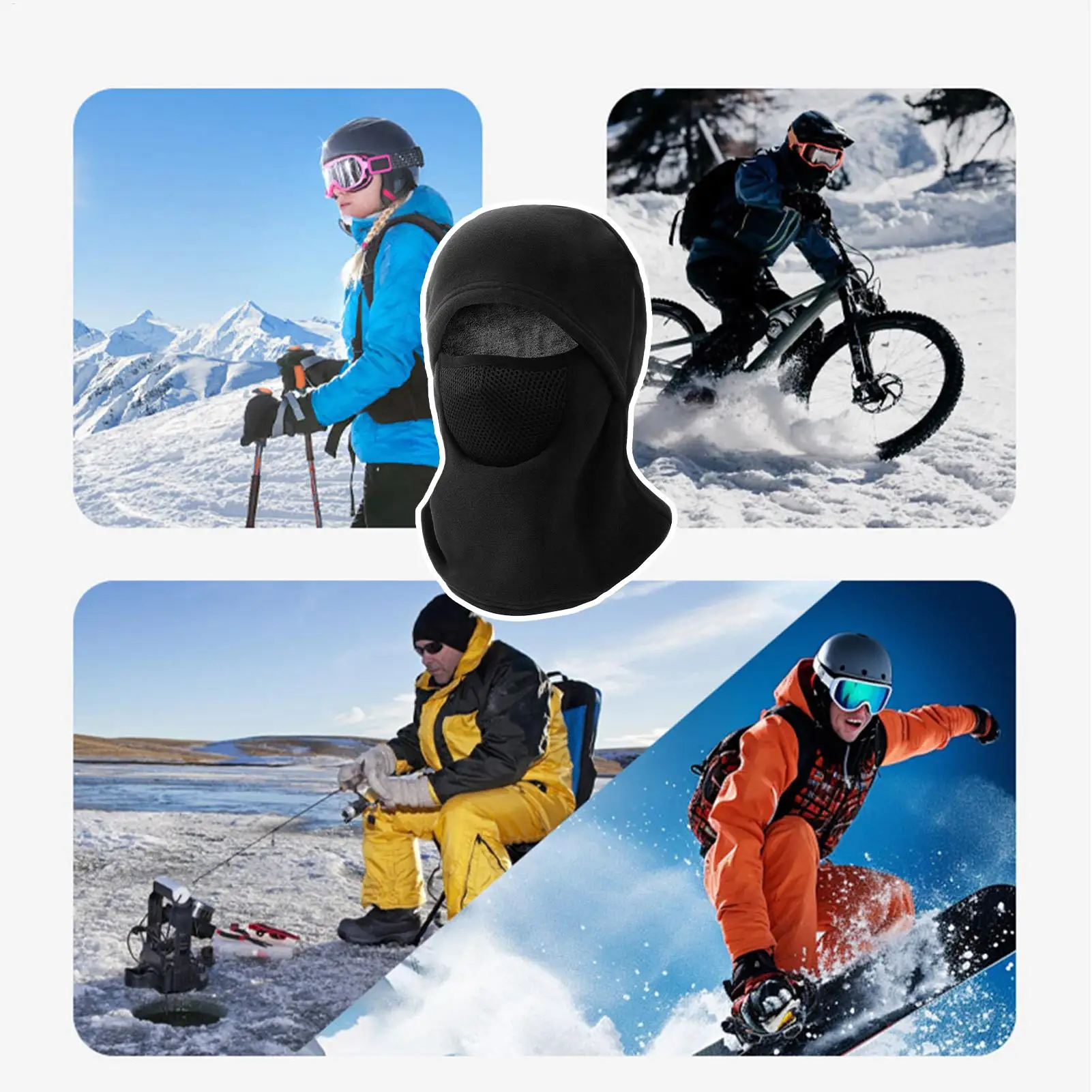 

Motorcycle Face Cover For Men Scooter Warming Supplies Motorcycle Neck Wrap Cover For Scooter Highway Riding City Commuting