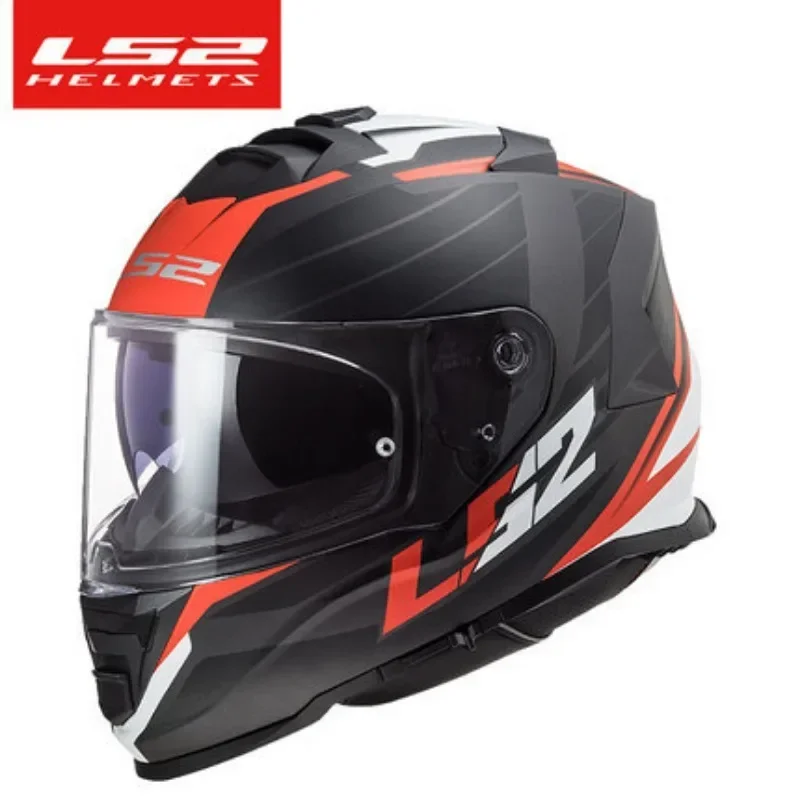 Capacete LS2 STORM Capacete de motocicleta Ls2 Ff800 Capacetes faciais completos Casque Moto Casco Certificação ECE cascos para moto