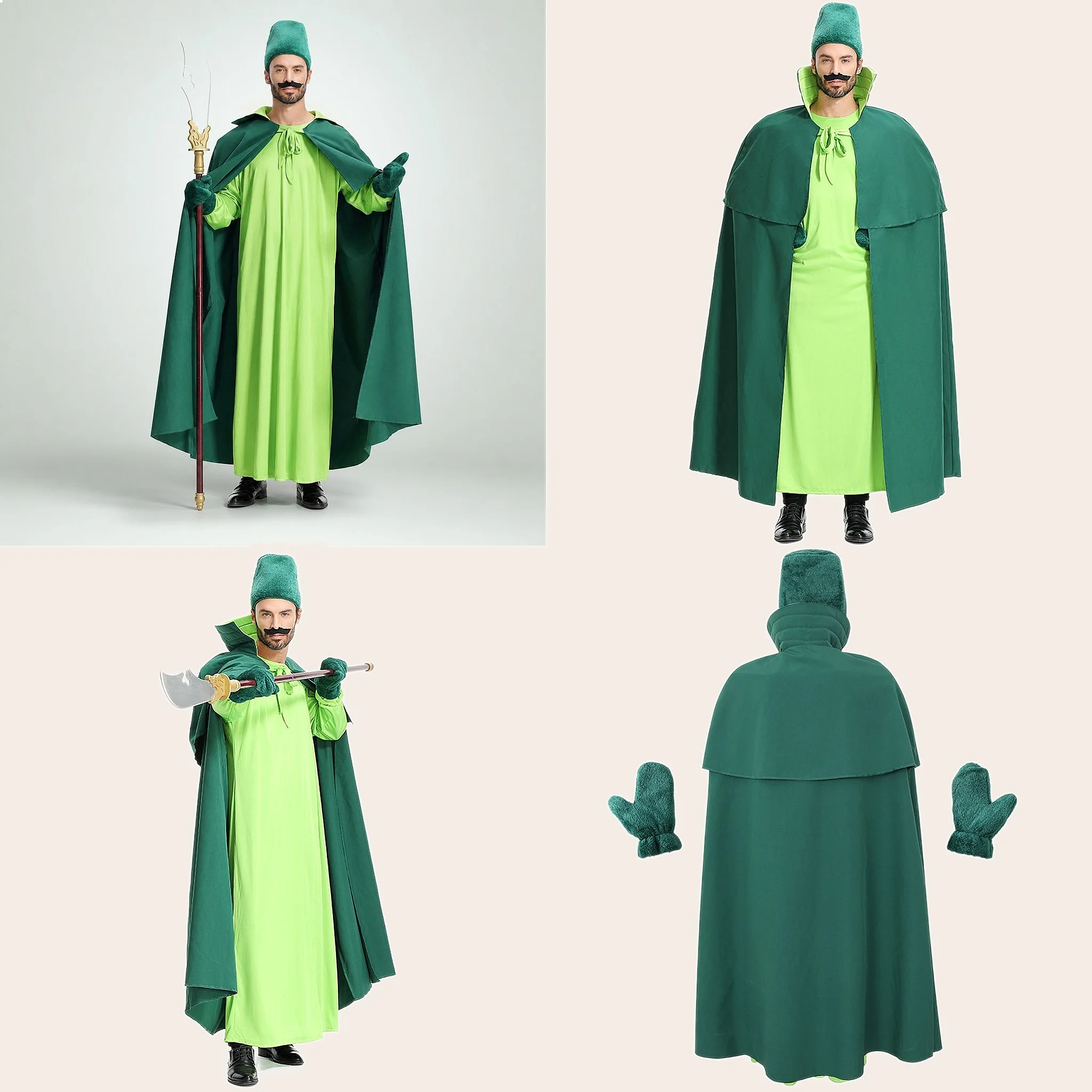 

2023 Halloween Adult Kids The Wizard of Oz Soldier Costume Guard Set