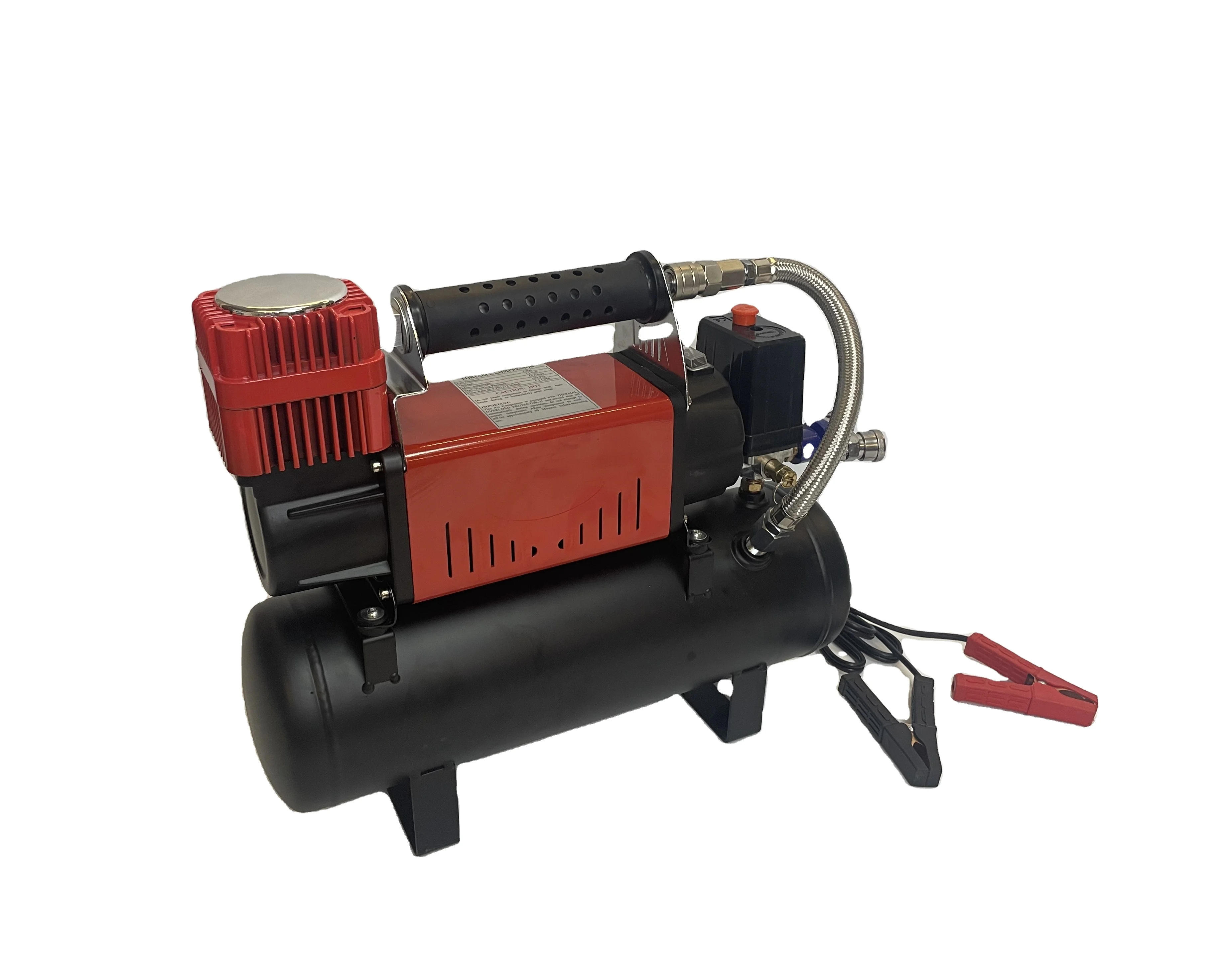 

4.2CFM 12V Suspension Car air Source Kits 3Gallon air tank 100PSI air Compressor