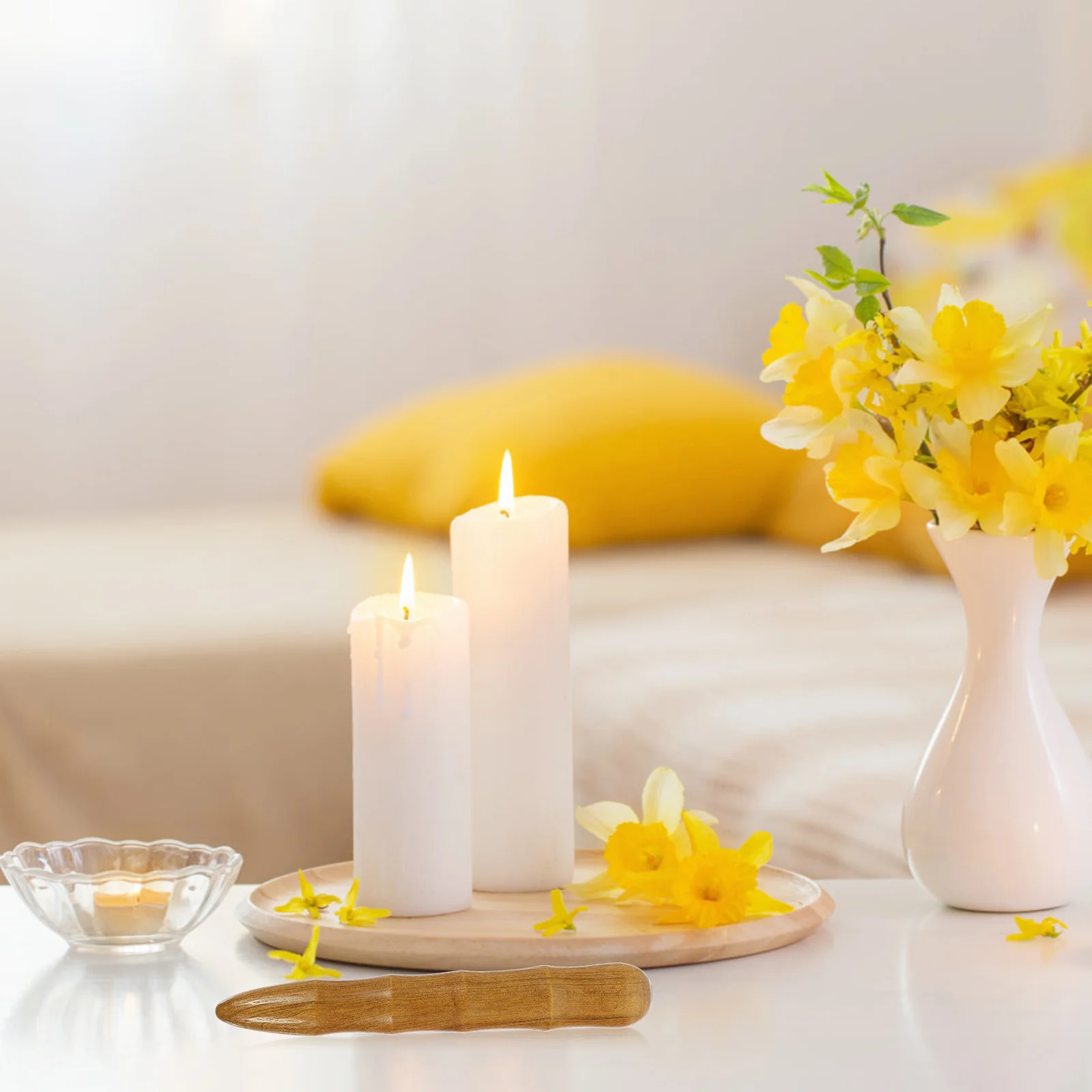 

2Pcs Wooden Foot Massagers Natural Material Professional Acupoint Massage Tools Relax Muscle Tension Improve Blood Circulation