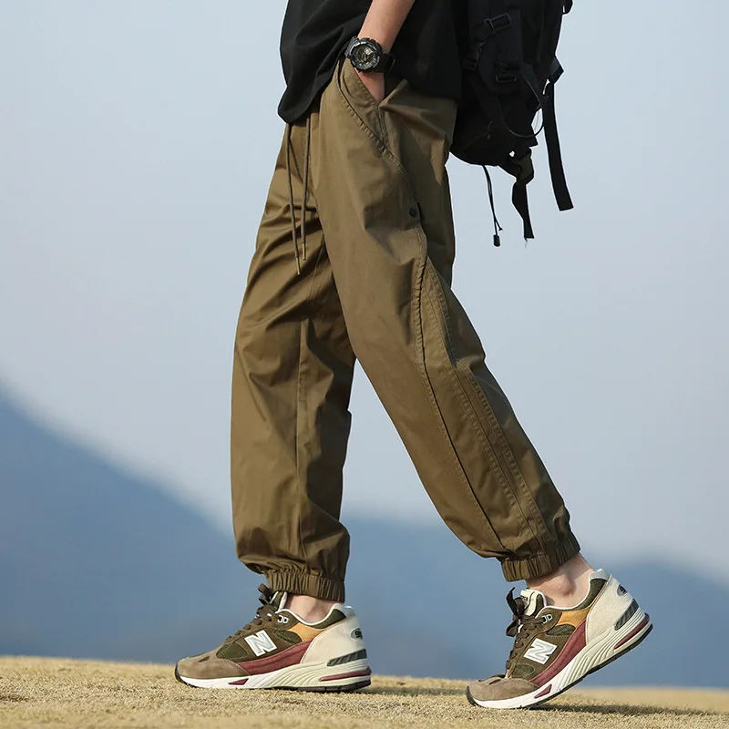 Men's Hiking Pants Quick-drying Lightweight Elastic Breathable Hiking Camping Commuting Leisure Travel Trousers Outdoor Clothing