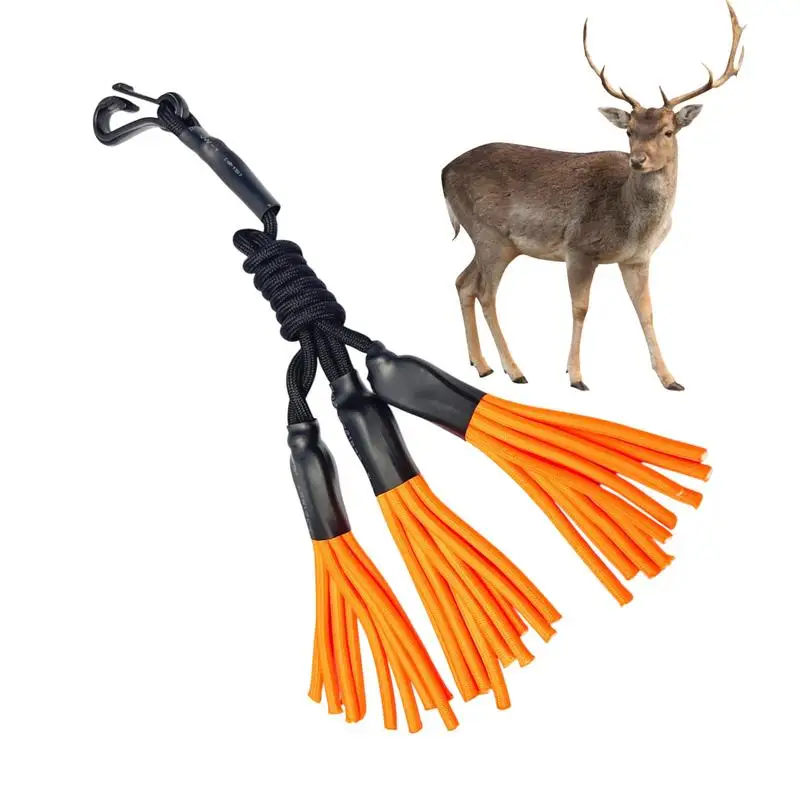 Hunting Lure Rope Attractant Deer Lure Scent Rope Deer Hunting Gear Hangs Anywhere Elastic Hunting Accessories for Outdoor