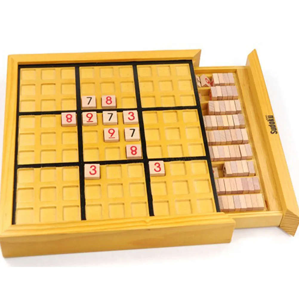 

Sudoku Chess Game Parent-child Wooden Logical Reasoning Training Board
