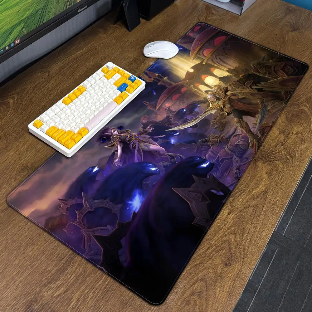 

Worlds of W-Warcrafts Midnight Mouse Pad XXL Computer Accessories Large Keyboard Laptop Table Pad The New Product Gamer Gaming