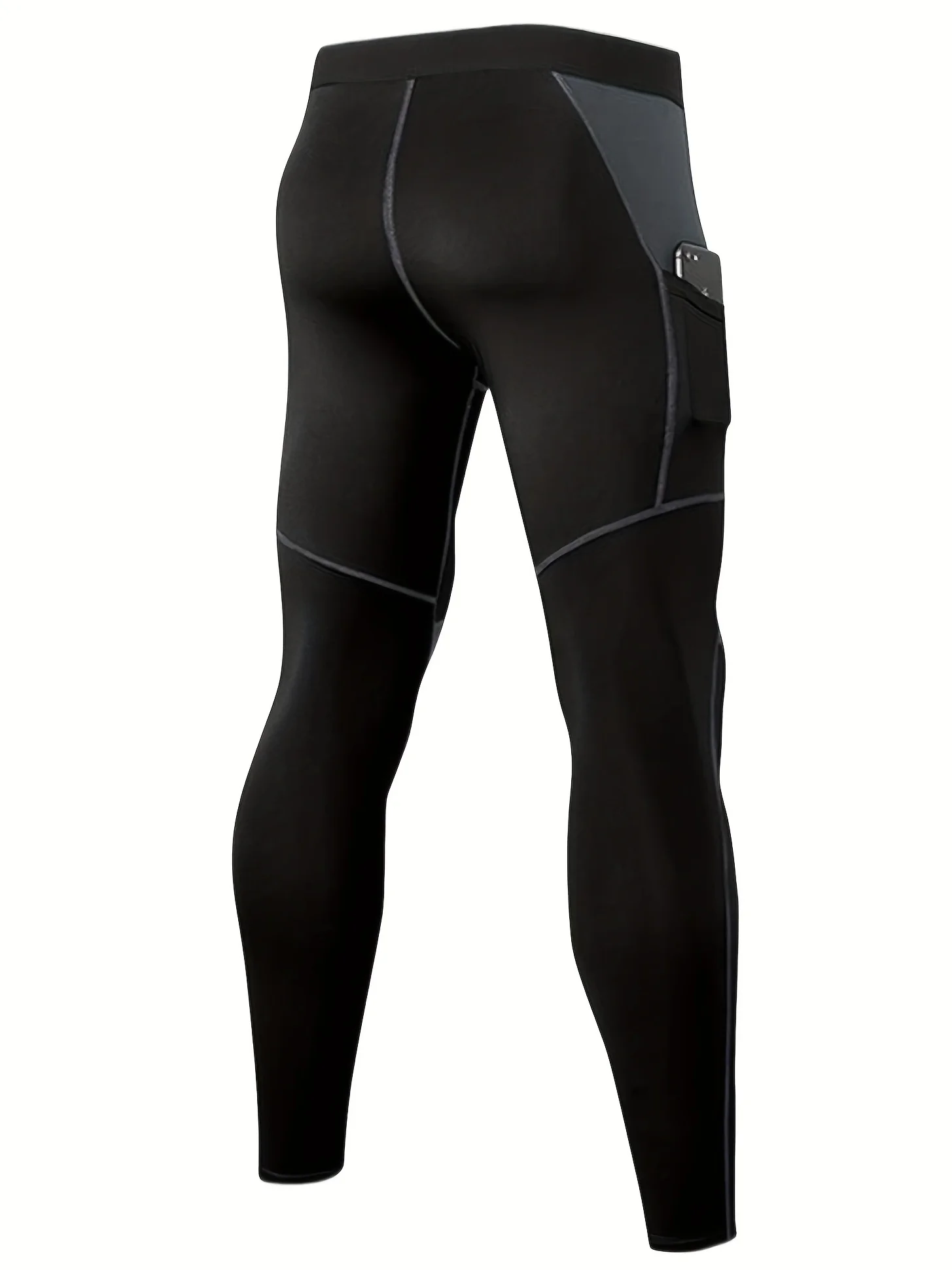 Mens Compression Pants Quick Dry Fit Sportswear Running Tights Men Legging Fitness Training Jogging Pants Sport Gym Leggings