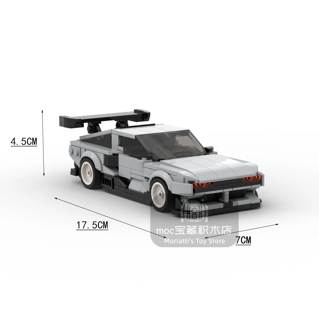 Moc n visão 74 corridas de esportes carro veículo velocidade campeão racer blocos de construção tijolo criativo garagem brinquedos para meninos