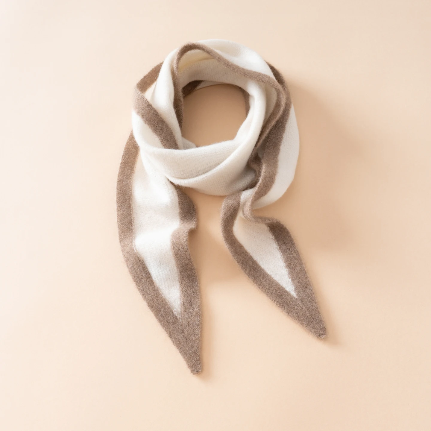 وشاح كشمير 100% مقاس 129*28 للنساء ملابس خارجية للخريف والشتاء، شال وشاح كشمير متماسك دافئ