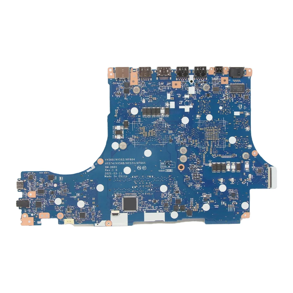 Laptop Motherboard For Lenovo Legion 5-17ACH6 NM-D601 With CPU:R5-5600H R7-5800H RAM: 4G GPU: RTX3050 GTX 1650 FRU:5B21C72454