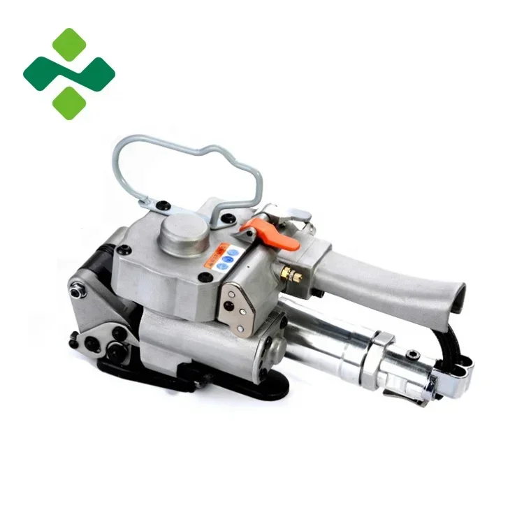 Easy To Operate 13-19mm Strap Plastic Pneumatic Strapping Machine For PET/PP Strap Band Packing