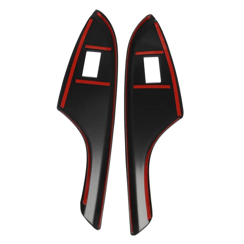 ABGR-自動車ウィンドウリフトボタンスイッチパネルトリムカバー交換部品トヨタカローラ 2007-2013 (左運転席)