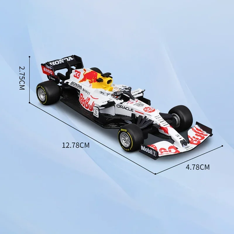 In Stock Bburago F1 1:43 Red Bull Rb16B Turkish Special Livery Alloy Miniature Diecast Model RB16 Formula Car Toy Christmas Gift