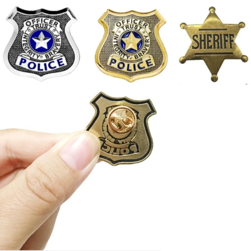 

5PCS Zootopia Judy Nick Hopps Benjamin Anime Creative Cartoon Metal Badge Brooch Cosplay Accessories Holiday Gifts Wholesale