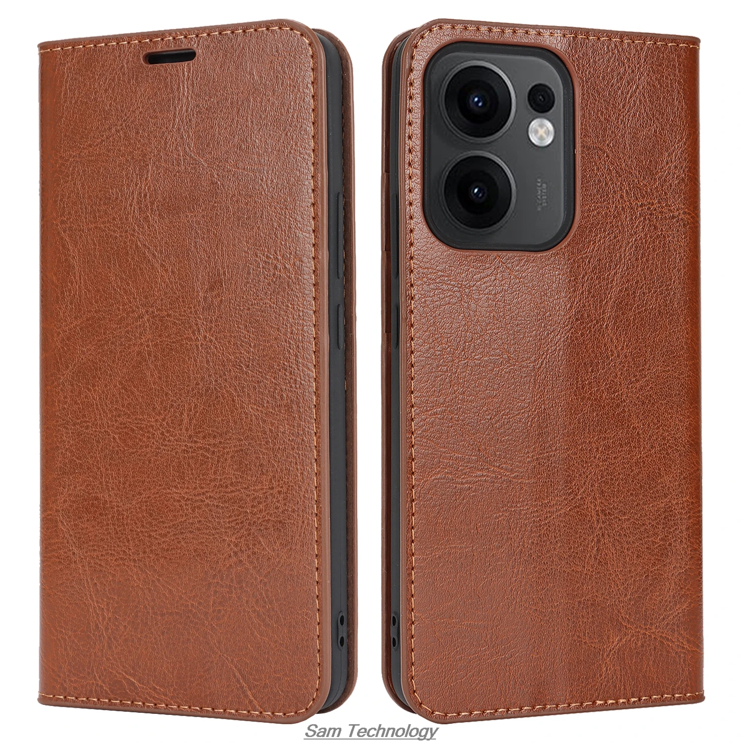 Deluxe Wallet Case for OPPO Reno 13F / Reno13 F / Reno 13 F leather Case Flip Cover Bags Retro Business Capa Fundas Coque