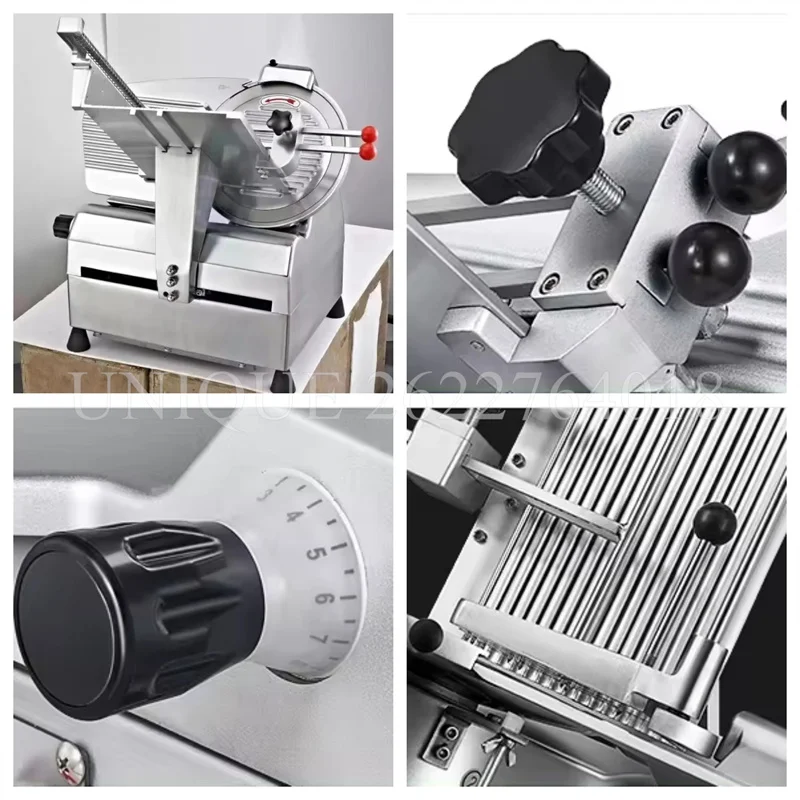 Cortadora de carne comercial, equipo de cocina, olla caliente eléctrica para restaurante, cortadora de rollos de carne de res y cordero totalmente automática