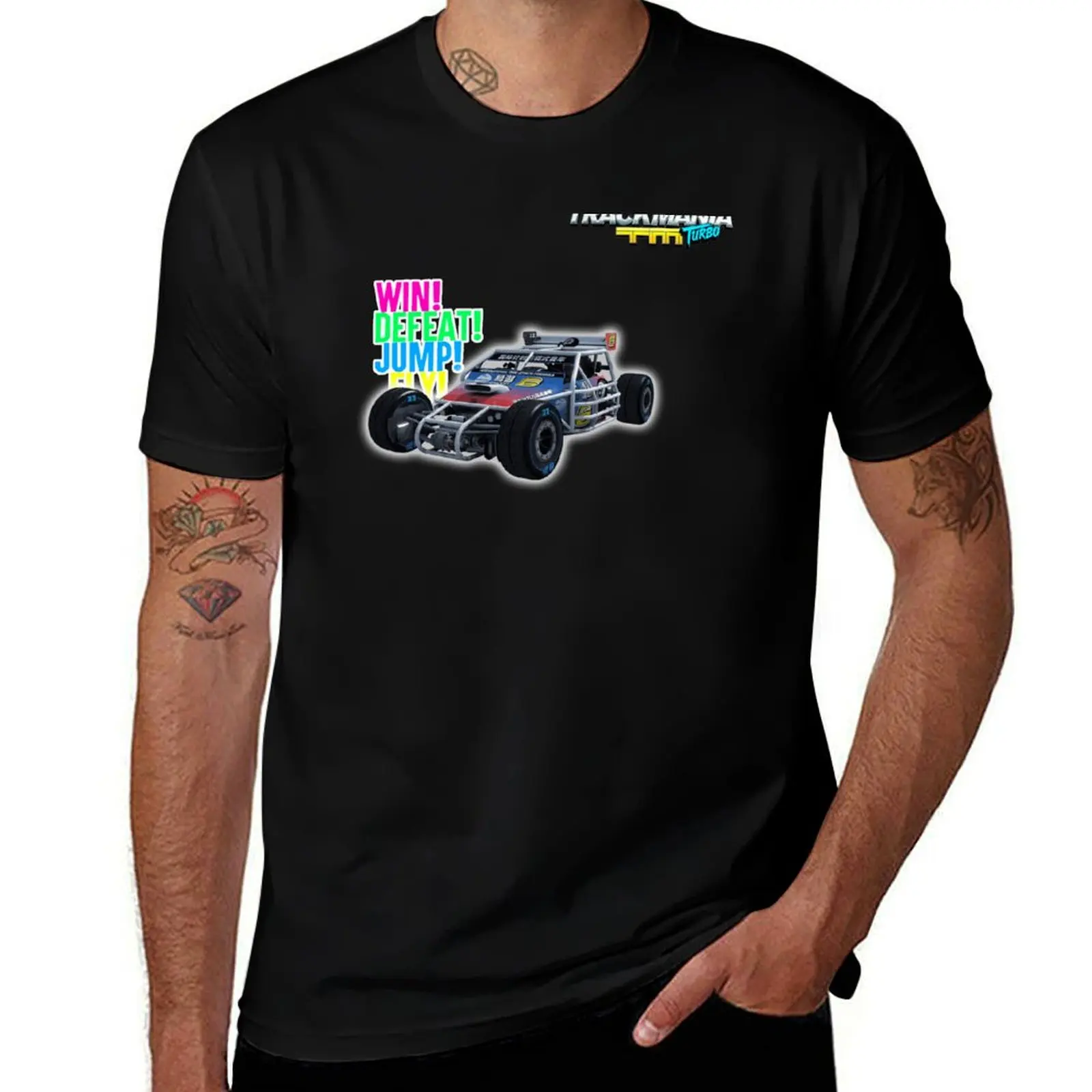 

cotton 100% Trackmania t shirt shirt turbo cotton personalised t tshirt man heavy T-Shirt