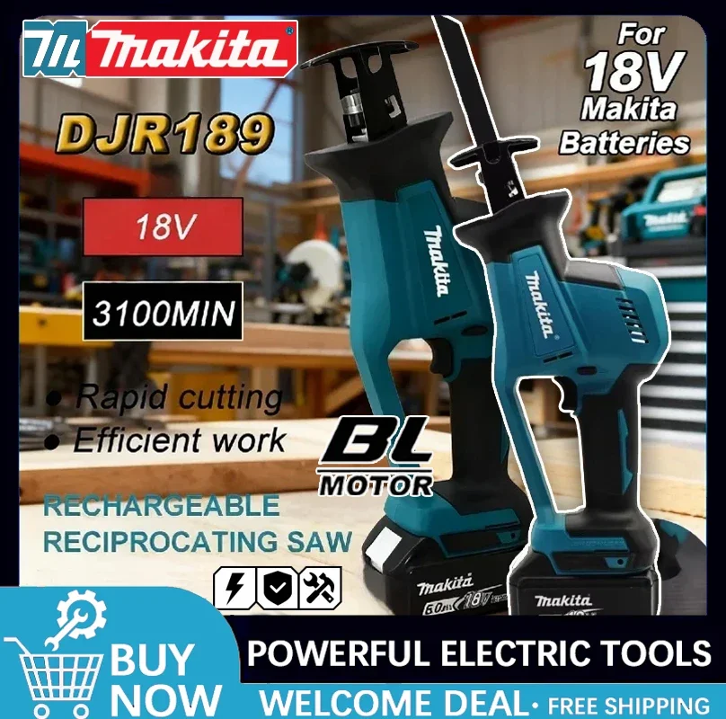 makita-djr189-sega-a-sciabola-elettrica-a-batteria-18v-senza-spazzole-ricaricabile-per-taglio-legno-e-metallo-sega-portatile-utensile-elettrico