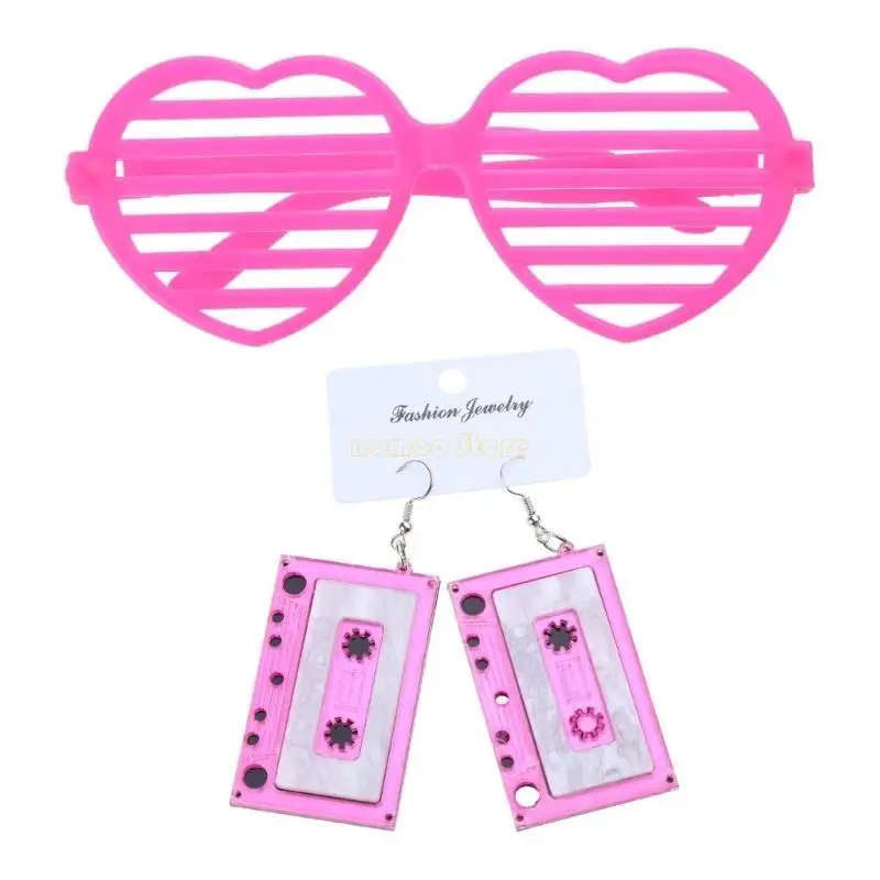 31bf 80s kostuums voor vrouwen, 80s accessoires Set Tutu Rok rok 1980s themafeestjes outfits