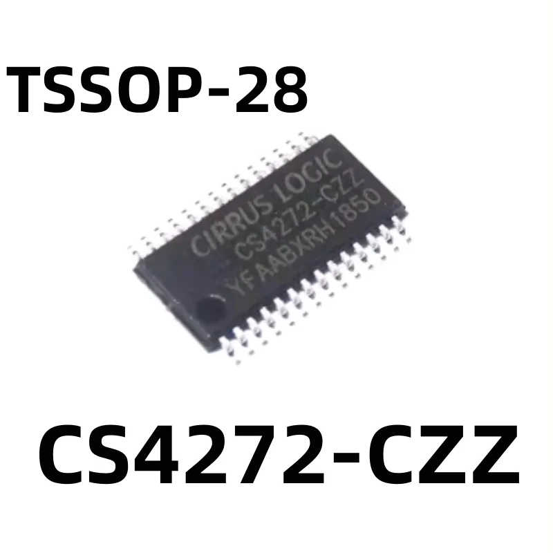 2pcs/lot 100% New original CS4272 CS4272-CZZ audio codec good quality