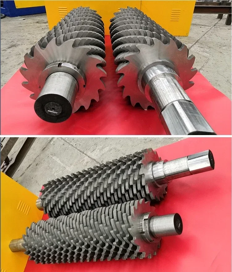 Wear-resistant Double Shaft Plastic Metal Shredder Blade for Waste Recycling industry