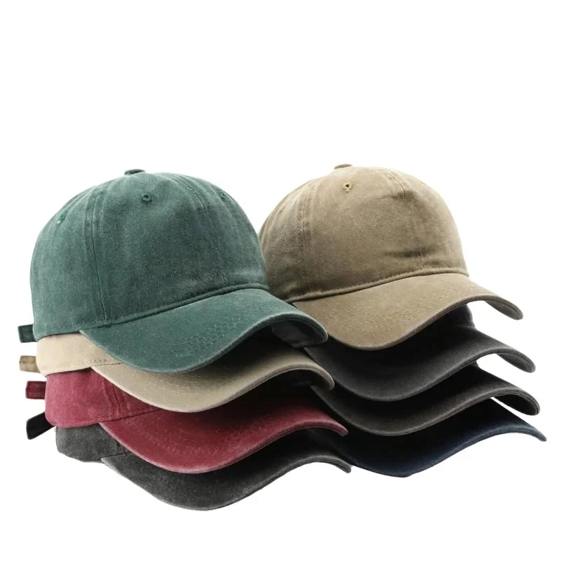 Solid color baseball cap for all seasons, suitable for both men and women, suitable for daily leisure and versatile outdoor spor