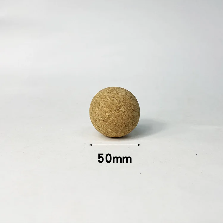 

Customized Logo Natural Cork Fitness Yoga Ball for Gym Massage Use