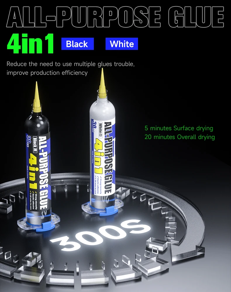 MECHANIC G7 Elastic Structural Adhesive 4in1 Multi-use Caulk Glue, For Smartphone Middle Frame Back Cover Bonding & Gap Repair